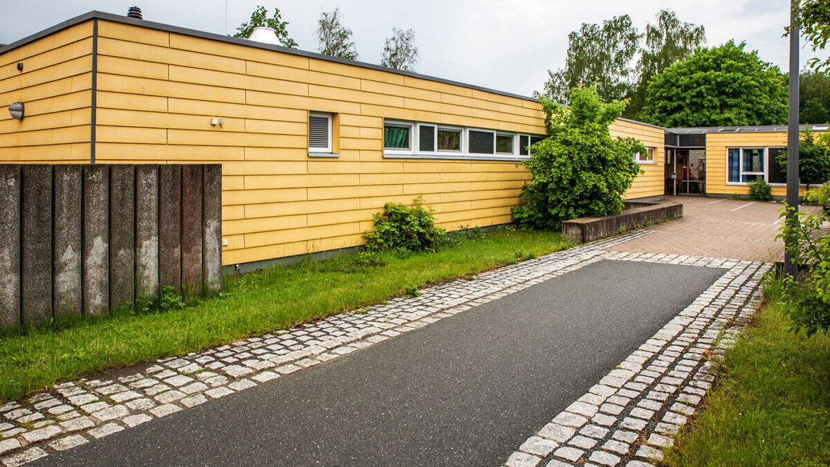 zu sehen ist die Zweigwerkstatt Schollenteichstraße